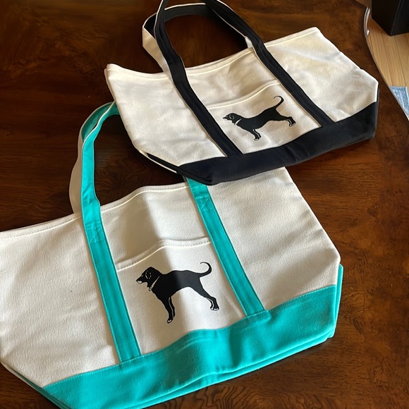 The Black Dog Bags The Black Dog Tote Bag With Pocket Chose Your